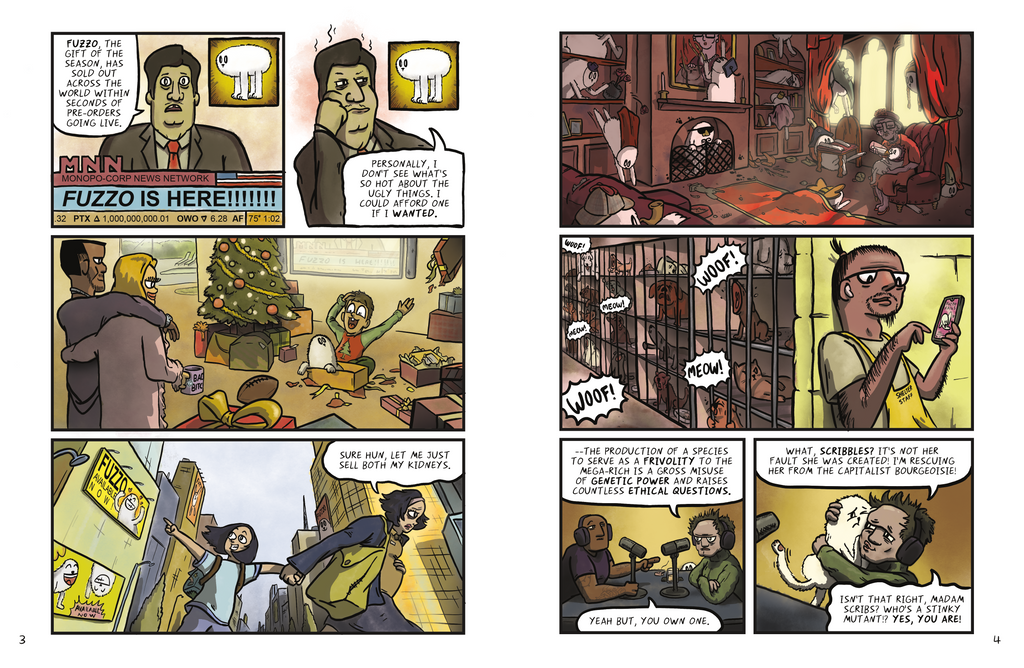 Planet of the Pets - A Graphic Novella