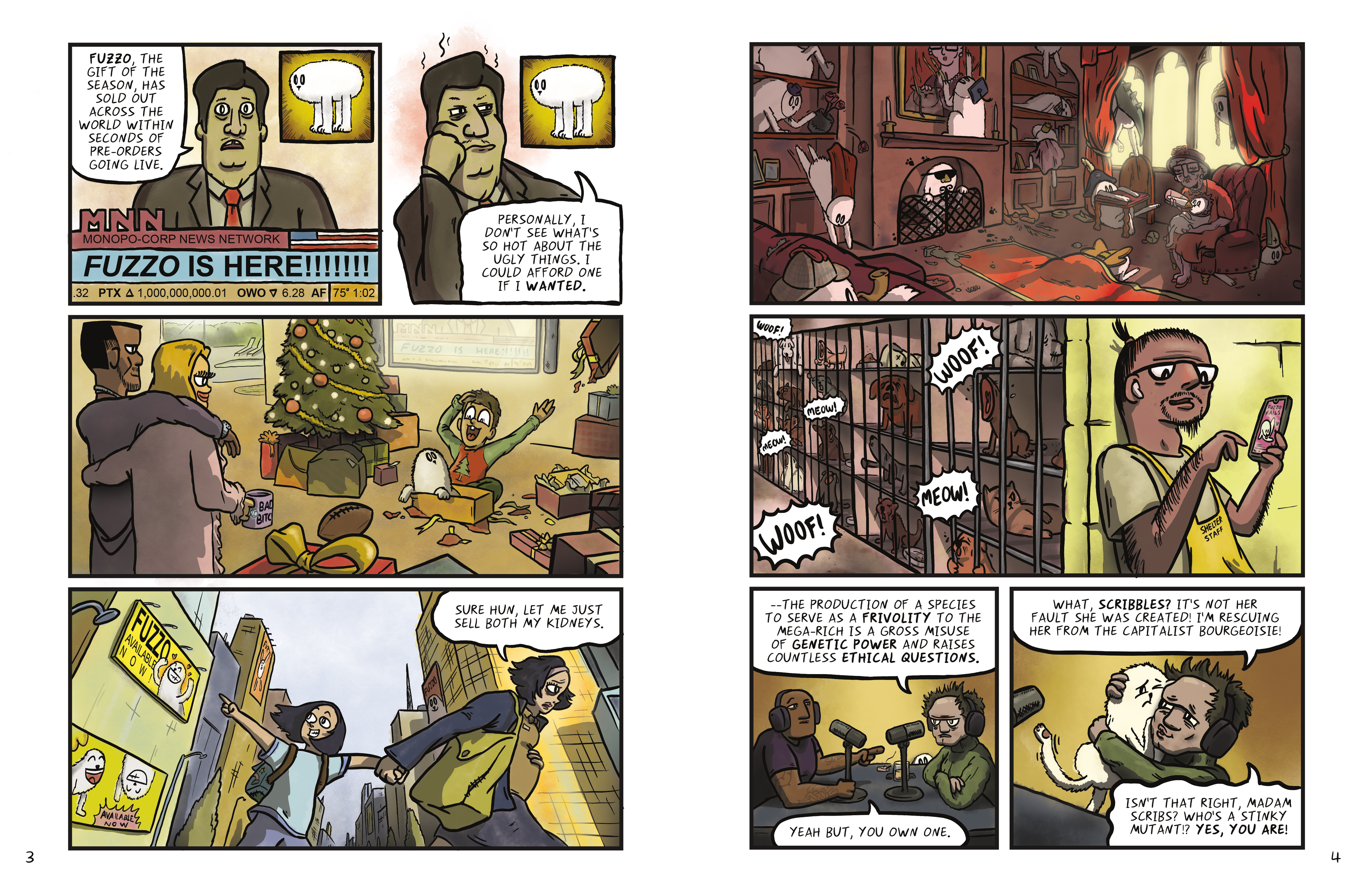 Planet of the Pets - A Graphic Novella
